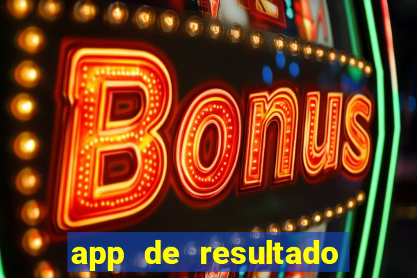 app de resultado de jogos