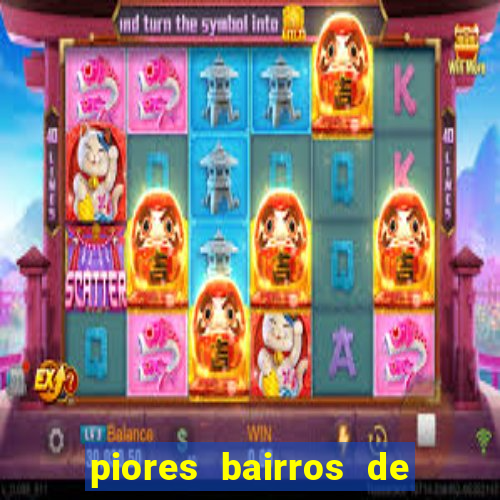 piores bairros de santos sp