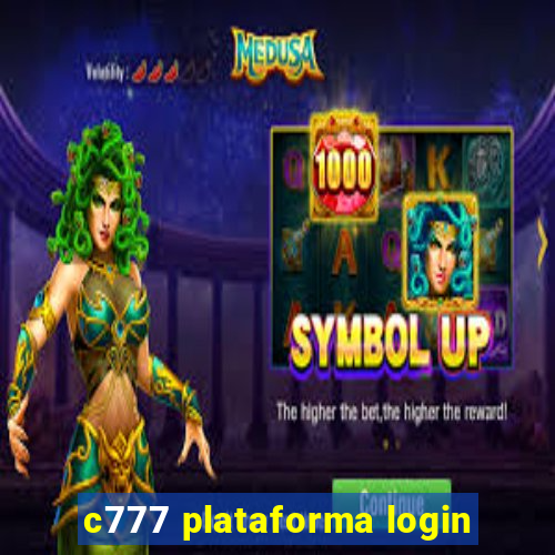 c777 plataforma login