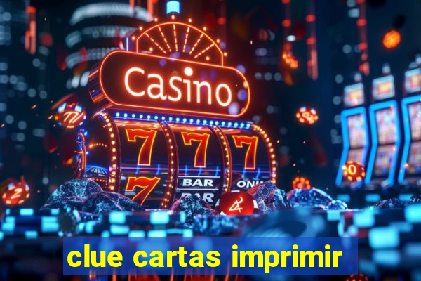 clue cartas imprimir