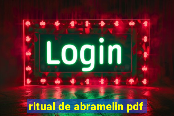 ritual de abramelin pdf