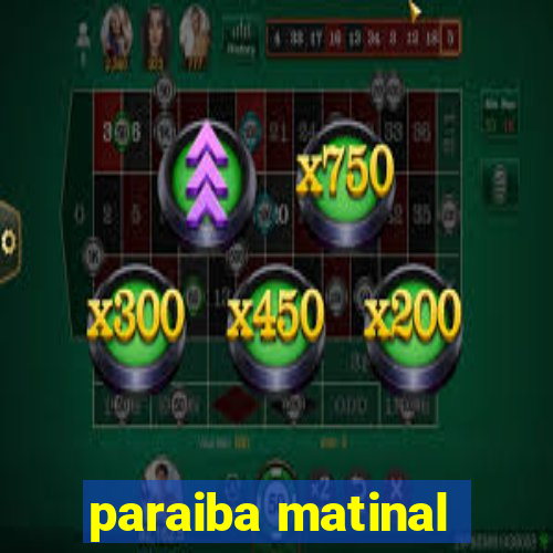 paraiba matinal