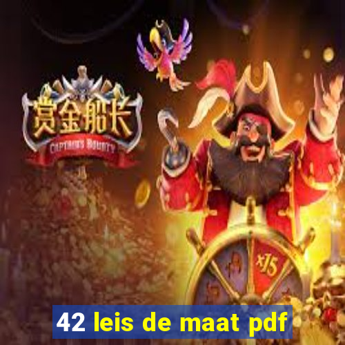 42 leis de maat pdf