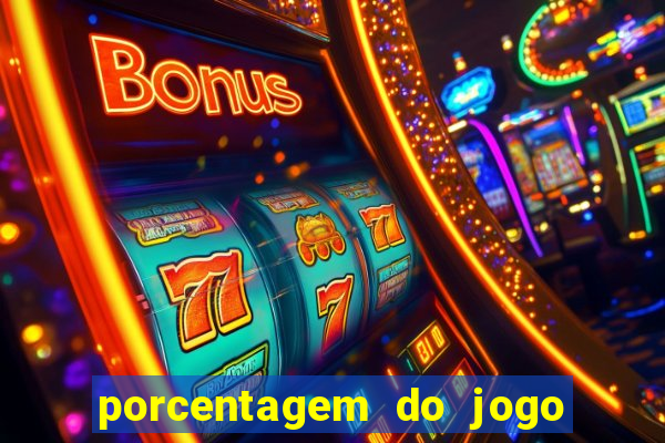 porcentagem do jogo fortune tiger