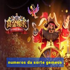 numeros da sorte gemeos